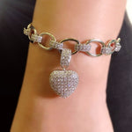 Load image into Gallery viewer, Luxury heart shape jewelry sets