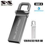Load image into Gallery viewer, USB Flash Drive 2.0 Metal Pendrive High Speed USB Stick 8/16/32/64/128H