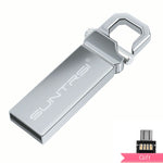 Load image into Gallery viewer, USB Flash Drive 2.0 Metal Pendrive High Speed USB Stick 8/16/32/64/128H