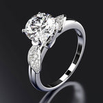 Load image into Gallery viewer, 925 Sterling Silver Flower Rings For Women