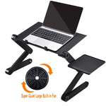 Load image into Gallery viewer, Laptop Table Stand With Adjustable Folding Ergonomic Design
