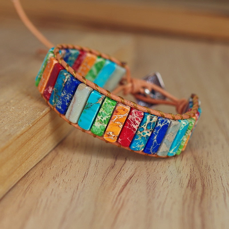 Handmade Multi Color Chakra Bracelet