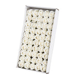 Load image into Gallery viewer, 50Pcs Floral Scented Bath Soap Rose Flower Petals Plant Essential Oil Rose Soap Set Bath Soap Shaped Petals Wedding Party Gifts