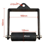 Load image into Gallery viewer, Gym Pulley Cable System Attachments Lat Pull Down Bar Arm Wrestling Training D-Handle Grips for Fitness Weight Workout Equipment
