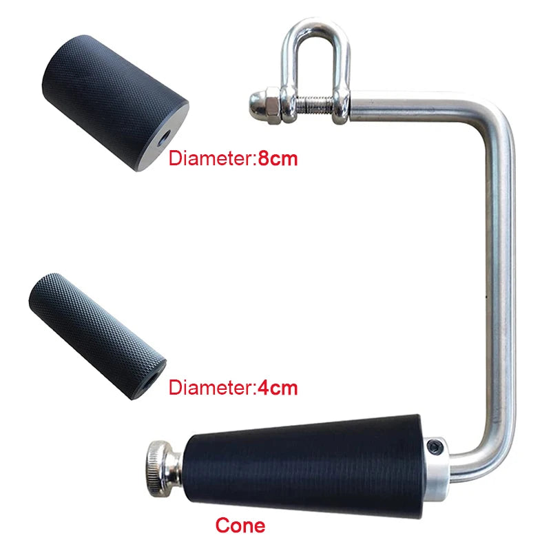 Arm Wrestling Training Handle Lat Pull Down Lift Pulley Machine System Grips Home Gym Foream Wrist Strength Exercise Equipments