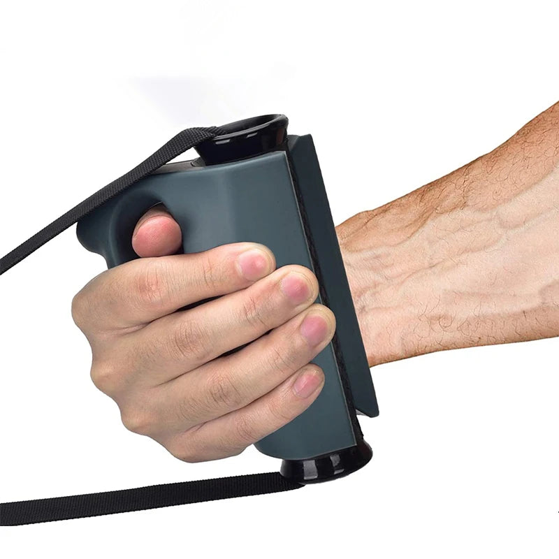 3D Design Arm Wrestling Thick Hand Grip, Training Handle for Home Gym, Weightlifting Dumbbell, Barbell Grip Equipment