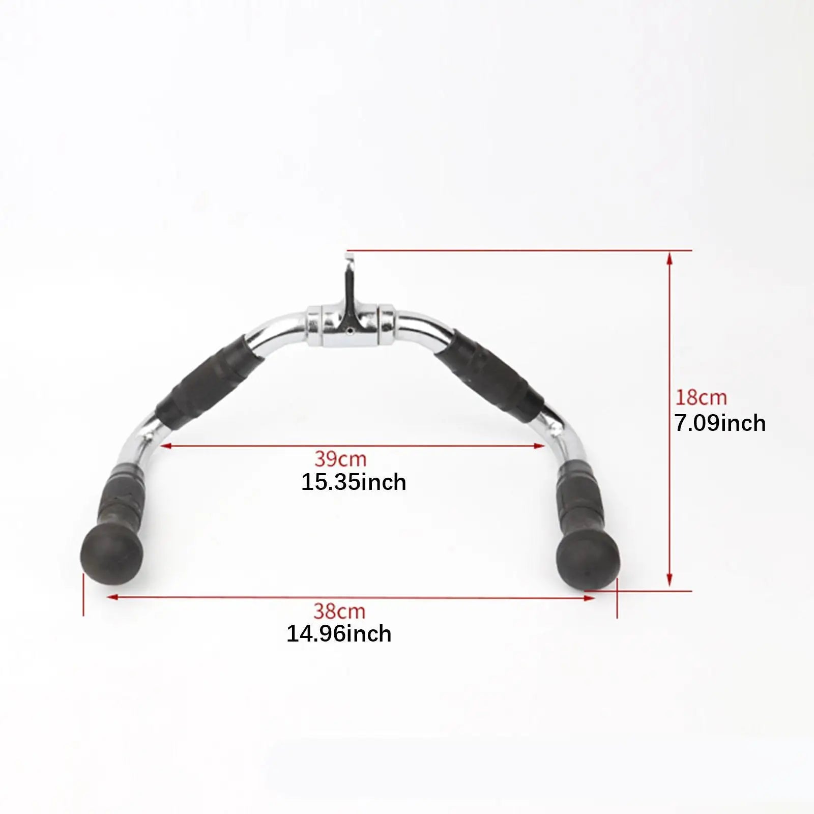LAT Pull Down Bar Row Handle Versatile Equipment Barbell Pulldown Bar for Fitness Sports Arm Wrestling Exerciser Weightlifting