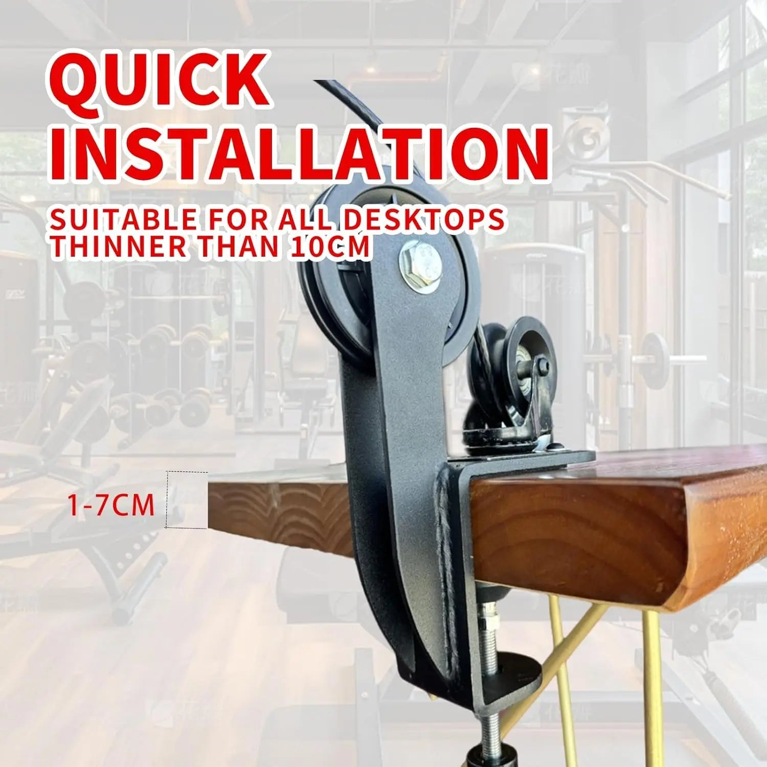 Desktop Arm Wrestling Pulley Cable Machine, Professional Arm Wrestling, Wrist Strength, Develop Equipment, Forearm Trainer