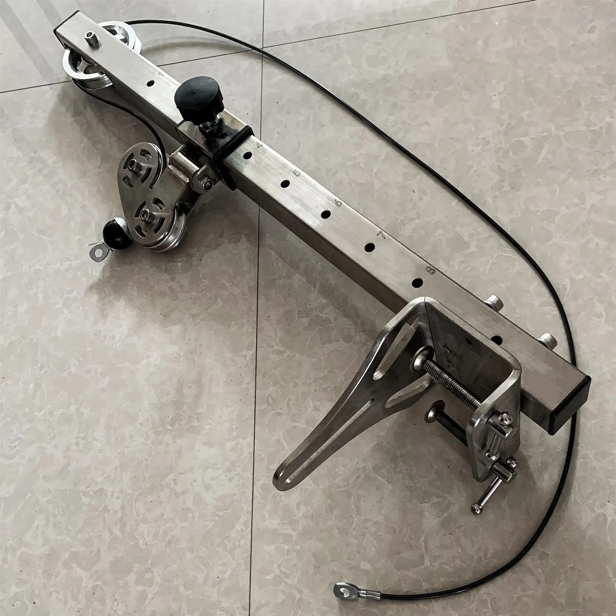 Profession Arm Wrestling Table Pulley Machine Equipment Forearm Wrist Muscle Power Exercise Roller Trainer Load 100kg Attachment