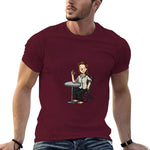 Load image into Gallery viewer, lou armwrestling T-Shirt vintage anime shirt quick drying customs t shirt men 100℅ cotton
