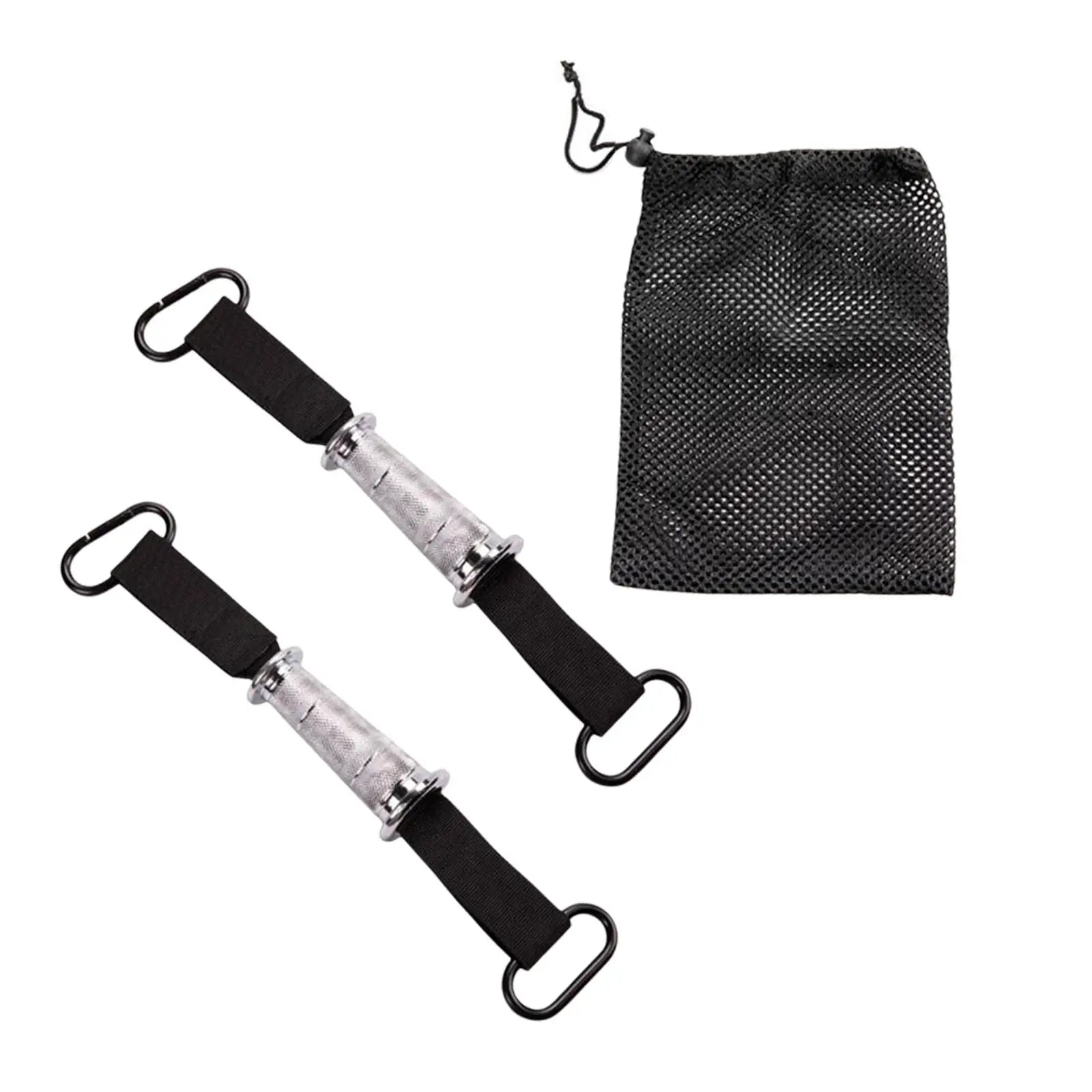 Gym Handles Arm Wrestling Training Pull Bar Machine Attachments Resistance Bands Handles Grips for Back Training Weightlifting