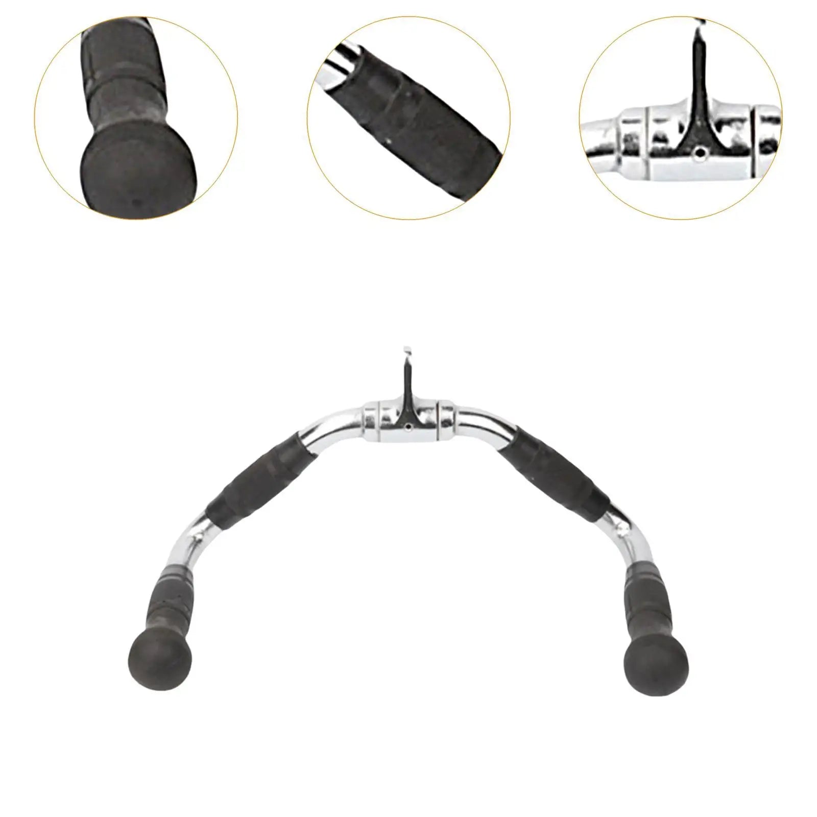 LAT Pull Down Bar Row Handle Versatile Equipment Barbell Pulldown Bar for Fitness Sports Arm Wrestling Exerciser Weightlifting
