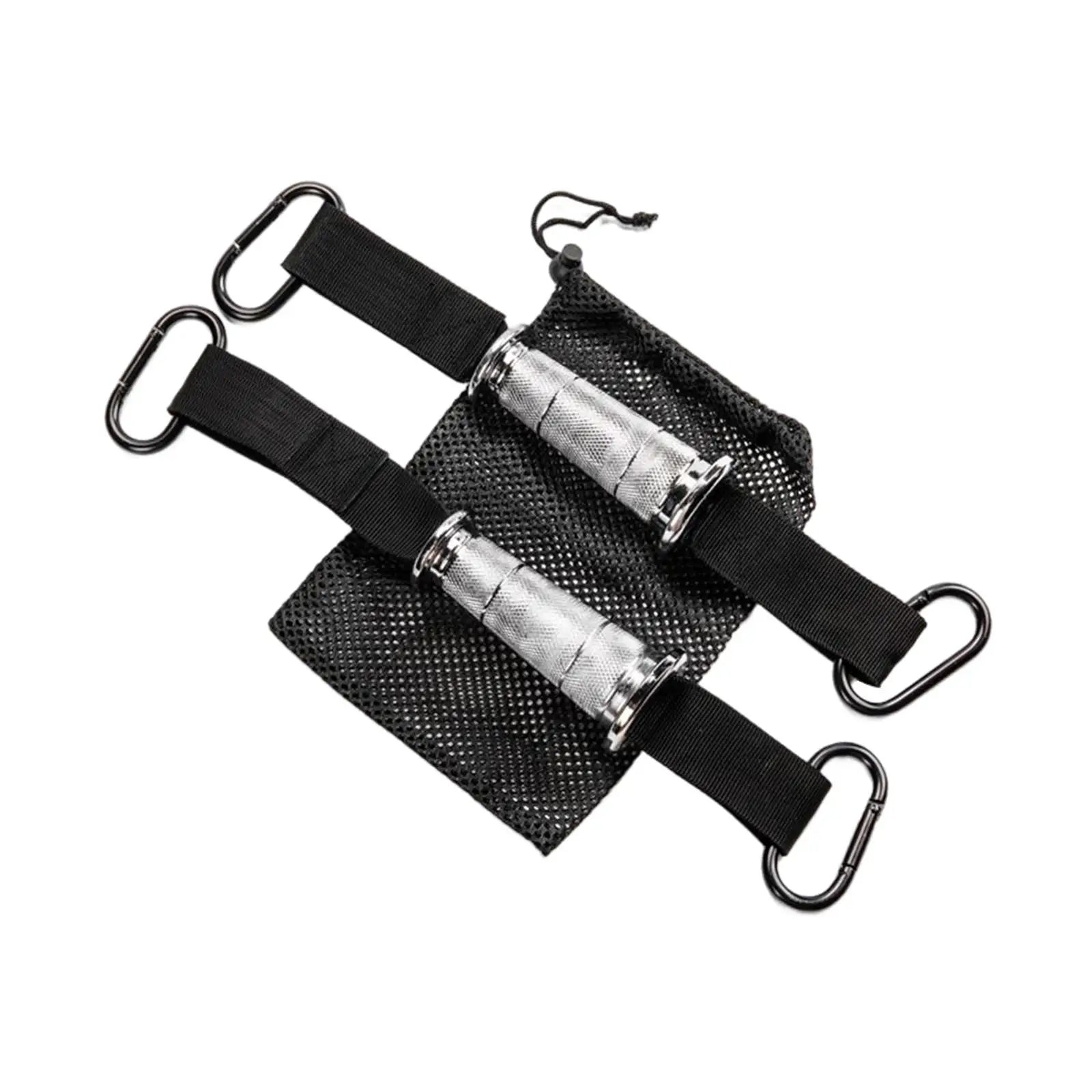 Gym Handles Arm Wrestling Training Pull Bar Machine Attachments Resistance Bands Handles Grips for Back Training Weightlifting