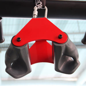 Arm Wrestling Workout Handle Dual-Us Finger Wrist Exerciser Fitness Forearm Muscle Blaster Strength Training Hand Grip Equipment