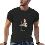 Load image into Gallery viewer, lou armwrestling T-Shirt vintage anime shirt quick drying customs t shirt men 100℅ cotton

