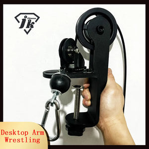 Desktop Arm Wrestling Pulley Cable Machine, Professional Arm Wrestling, Wrist Strength, Develop Equipment, Forearm Trainer
