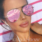 Load image into Gallery viewer, Luxury Brand Pilot Women&#39;s Sunglasses Fashion Aviation Vintage Sunglass Female Sun Glasses
