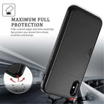 Load image into Gallery viewer, For iPhone 11 Pro Max XS X XR Case Slide Armor Wallet Card Slots Holder Cover For IPhone 7 8 6 6s Plus 5 5s TPU Shockproof Shell
