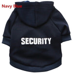Load image into Gallery viewer, Security Cat Clothes Pet Cat Coats Jacket Hoodies For Cats Outfit Warm Pet Clothing Rabbit Animals Pet Costume
