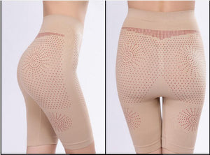 Far Infrared Magnetic Therapy Slimming Pants Seamless Trigonometric Drawing Abdomen Pants Body Shaper