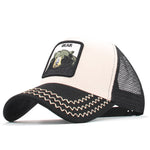 Load image into Gallery viewer, Animals Embroidery Baseball Caps Men Women Snapback Hip Hop Hat Summer Mesh hat Streetwear Bone gorra animales bordados
