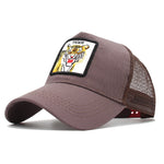 Load image into Gallery viewer, Animals Embroidery Baseball Caps Men Women Snapback Hip Hop Hat Summer Mesh hat Streetwear Bone gorra animales bordados
