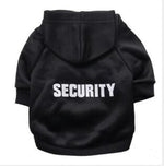 Load image into Gallery viewer, Security Cat Clothes Pet Cat Coats Jacket Hoodies For Cats Outfit Warm Pet Clothing Rabbit Animals Pet Costume
