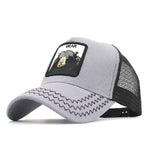 Load image into Gallery viewer, Animals Embroidery Baseball Caps Men Women Snapback Hip Hop Hat Summer Mesh hat Streetwear Bone gorra animales bordados
