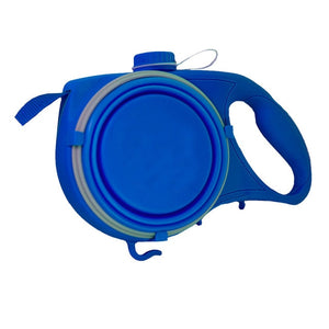 Aqua Leash Multi Function Dog Leash With Built-in Water Bottle Bowl & Waste Bag Dispenser Pet Dog leash