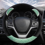 Load image into Gallery viewer, Plush Cartoon Car Steering Wheel Cover D-type Linen Carbon Fiber Leather Handlebar Cover Comfortable And Breathable
