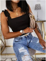 Load image into Gallery viewer, 2020wish ins Net Red Slim Lace Camisole Top
