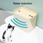 Load image into Gallery viewer, Automatic Electric Mute USB Cat Water Fountain Dog Pet Drinker Feeder Bowl with Filter Radar Induction Water Dispenser
