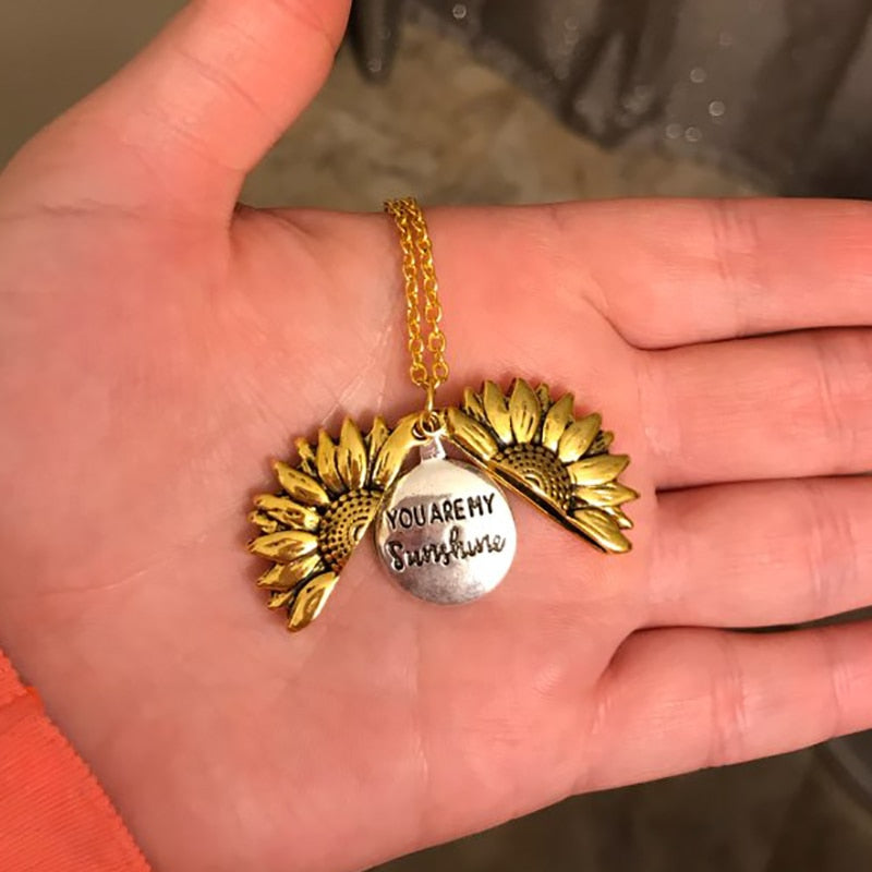 Sunshine Sunflower Necklaces