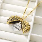 Load image into Gallery viewer, Sunshine Sunflower Necklaces
