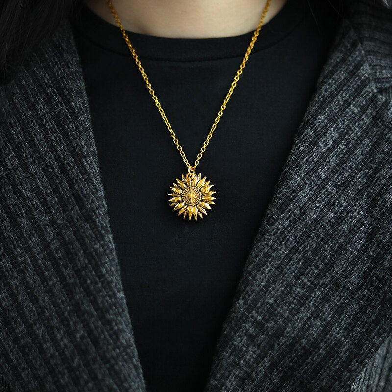 Sunshine Sunflower Necklaces