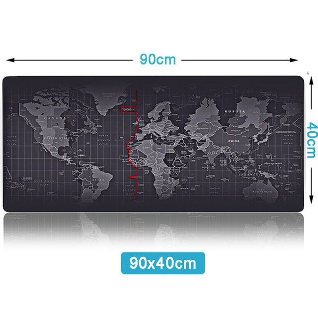 Extra Large Mouse Pad Old World Map