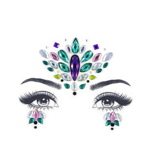 Temporary Glitter Face Tattoo
