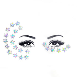 Temporary Glitter Face Tattoo