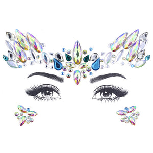 Temporary Glitter Face Tattoo