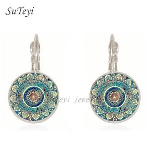 Mandala Art Earrings, Charms, Ring, Bracelet