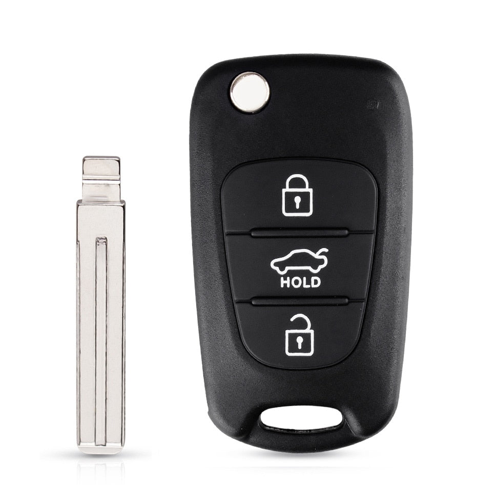 Remote Key Shell For Hyundai I20 I30 IX35 I35 & Accent Kia Picanto Sportage K5