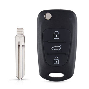 Remote Key Shell For Hyundai I20 I30 IX35 I35 & Accent Kia Picanto Sportage K5