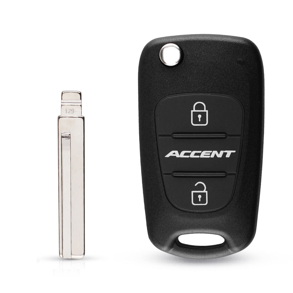 Remote Key Shell For Hyundai I20 I30 IX35 I35 & Accent Kia Picanto Sportage K5