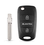 Load image into Gallery viewer, Remote Key Shell For Hyundai I20 I30 IX35 I35 &amp; Accent Kia Picanto Sportage K5
