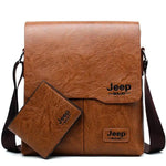 Load image into Gallery viewer, Leather Messenger Bag
