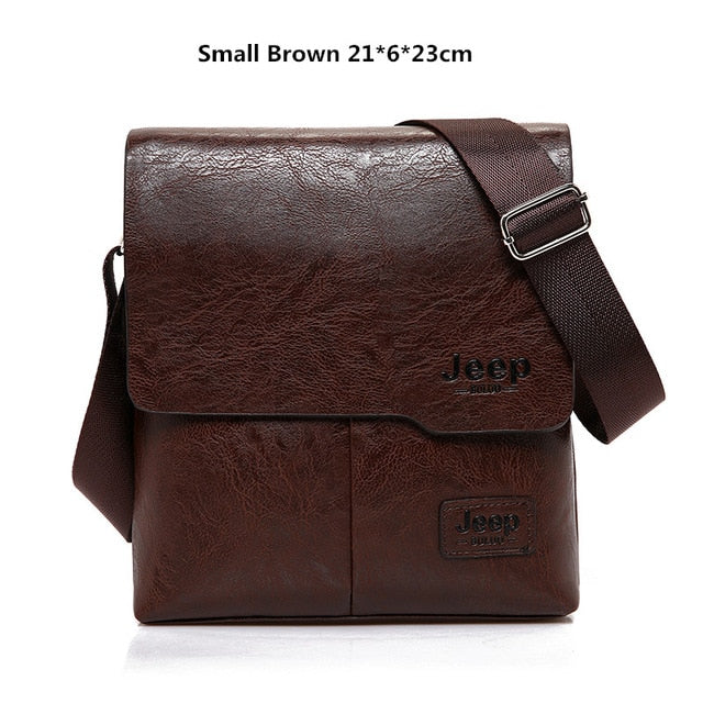 Leather Messenger Bag