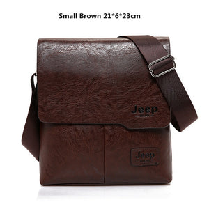 Leather Messenger Bag