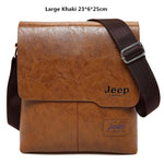 Load image into Gallery viewer, Leather Messenger Bag
