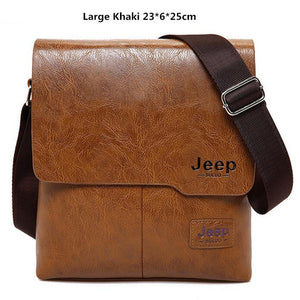 Leather Messenger Bag