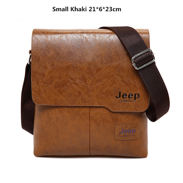 Leather Messenger Bag